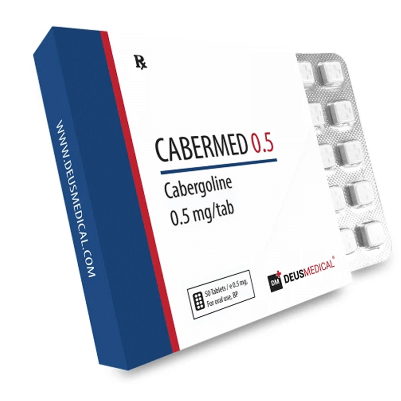 CABERMED 0.5 (Cabergoline) EXP: 10/2027